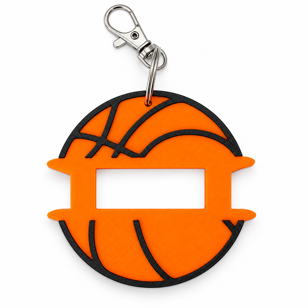 Sports Hair Tie Holder – Bag Tag & Keychain