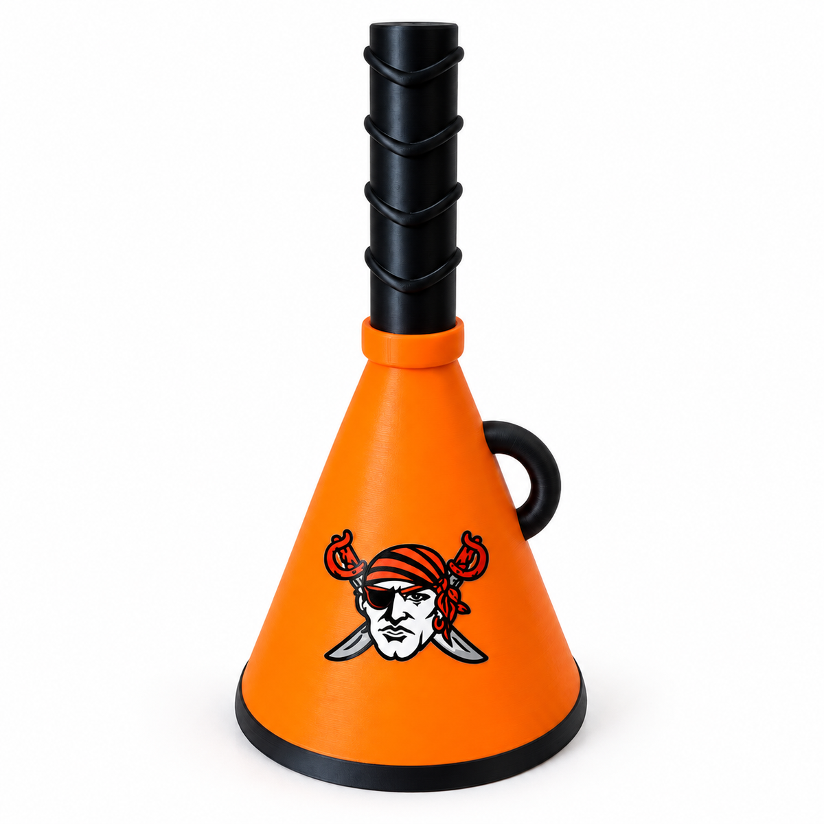 Custom Cheer Megaphone Cowbell – Personalized Name, Team Colors & Logo