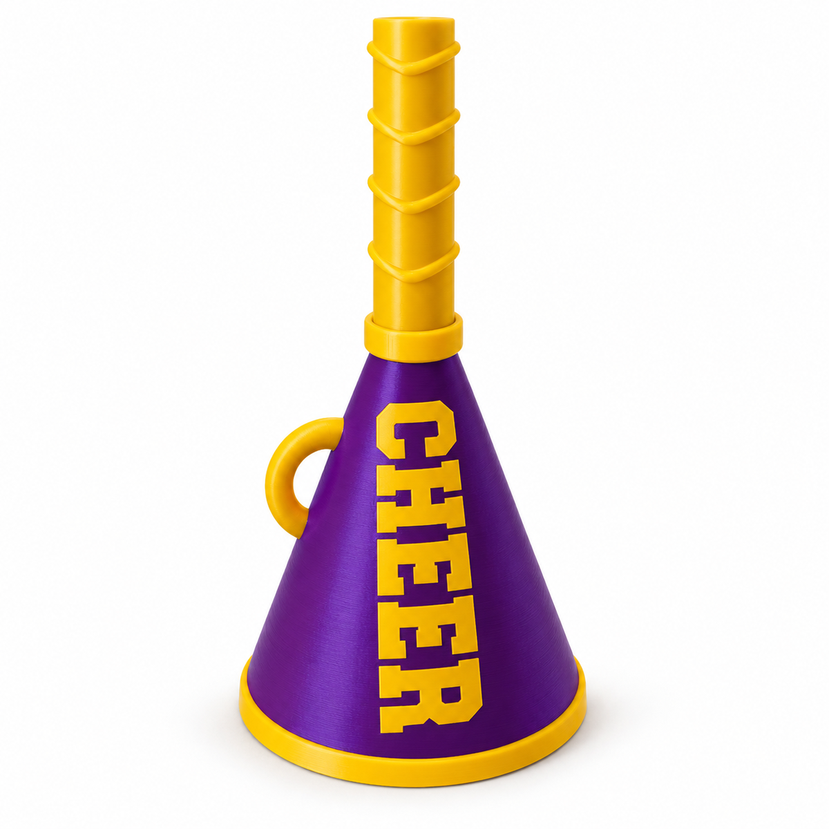 Custom Cheer Megaphone Cowbell – Personalized Name, Team Colors & Logo
