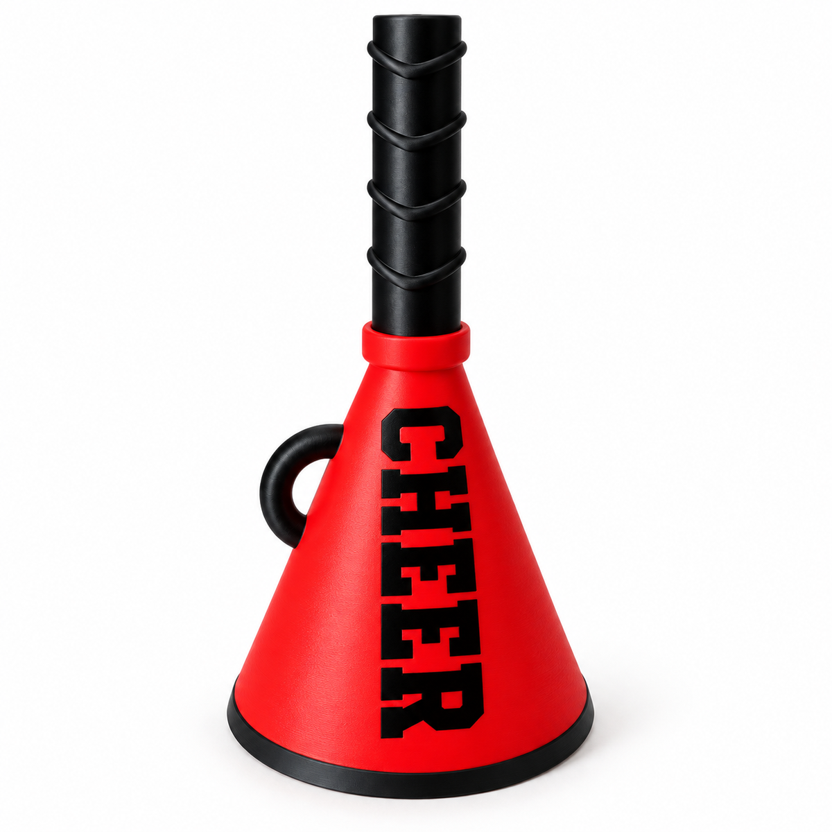 Custom Cheer Megaphone Cowbell – Personalized Name, Team Colors & Logo