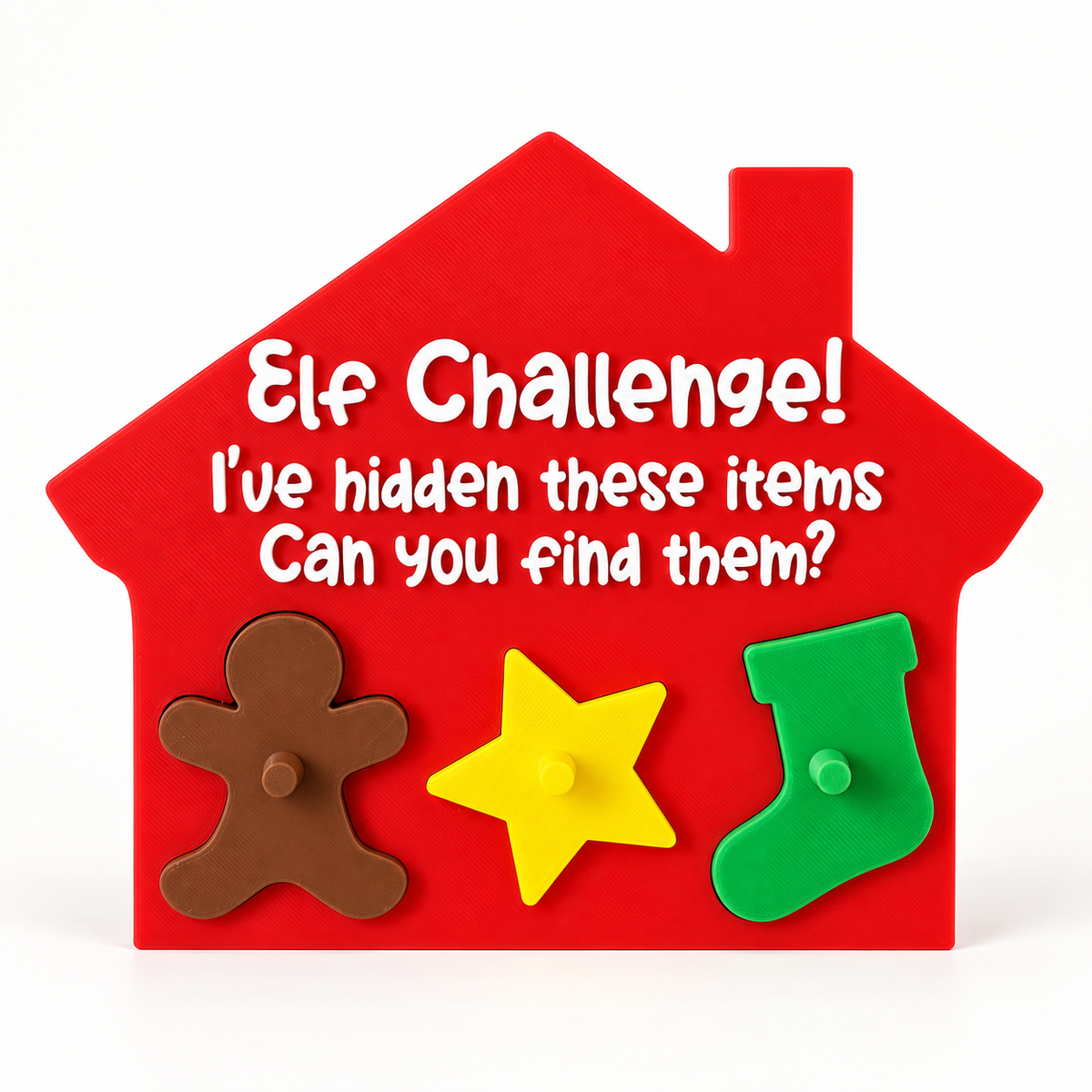 Christmas Elf Challenge Game – Holiday Hide & Seek
