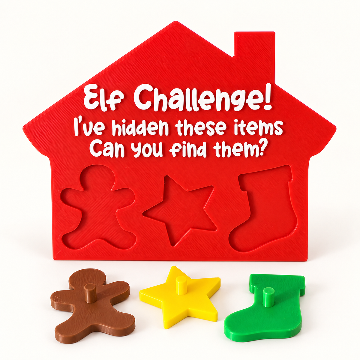 Christmas Elf Challenge Game – Holiday Hide & Seek