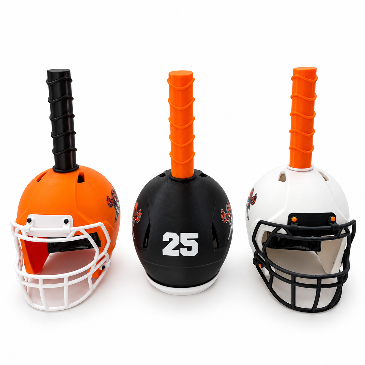 Raiders Football Helmet Cowbell – Team Spirit Game Day Noisemaker