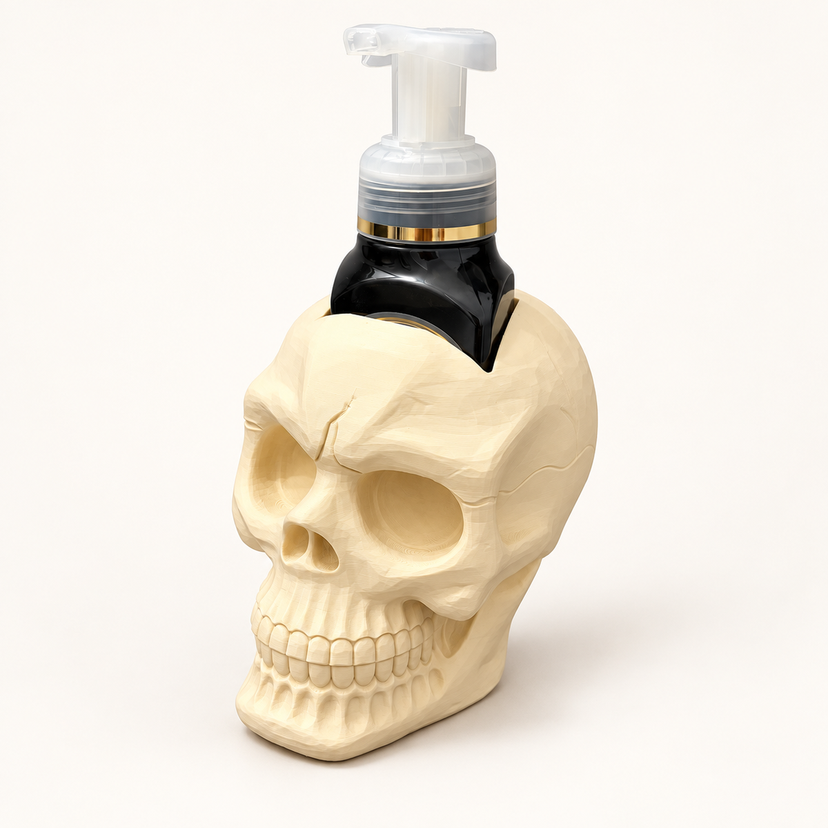 Halloween Skull Soap Dispenser Holder – Fits Bath & Body Works Hand Soap