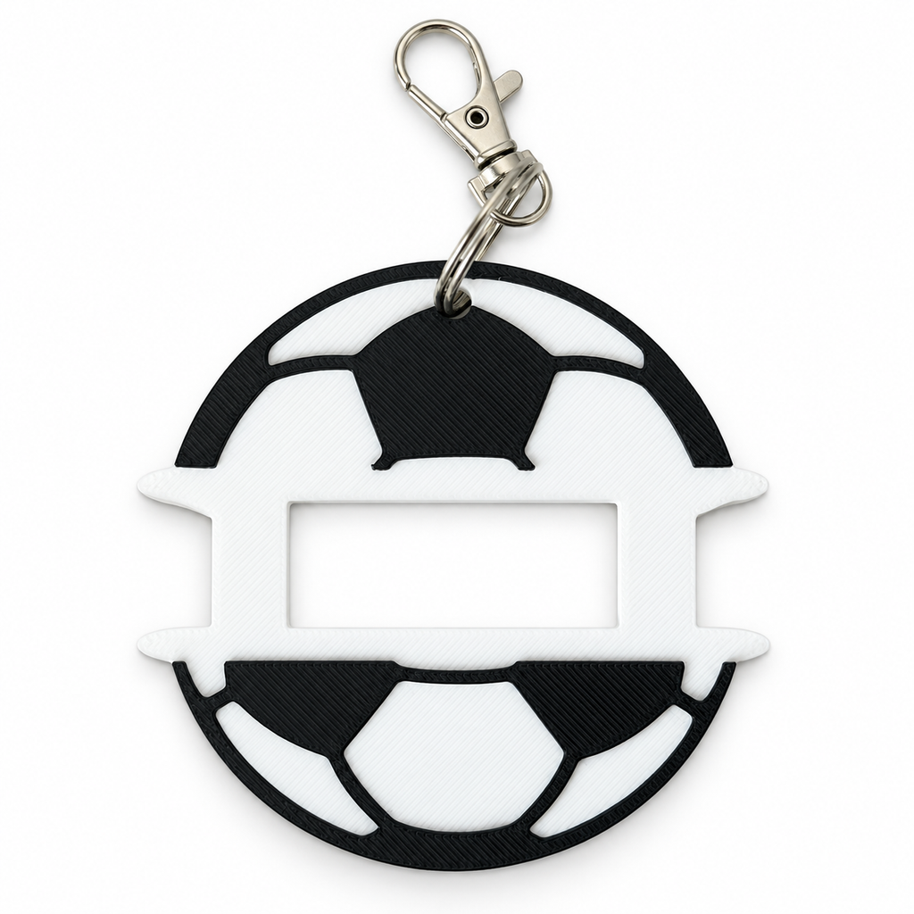 Sports Hair Tie Holder – Bag Tag & Keychain